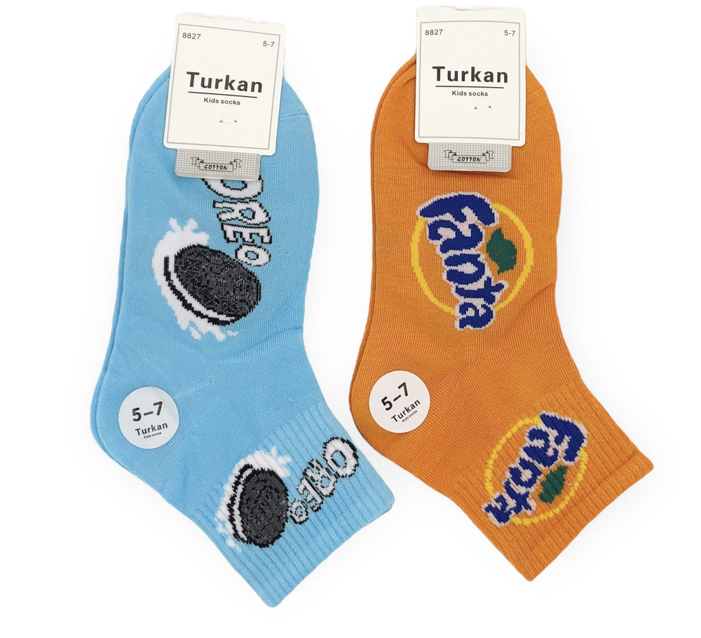 Носки детские "Turkan" Шоколадки  N.8827