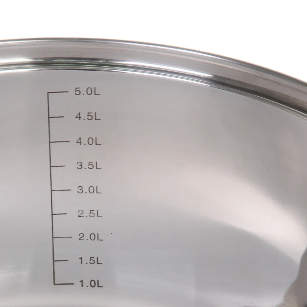 Кастрюля из нержавеющей стали MONICA 6,1л, индукция, DH14-24