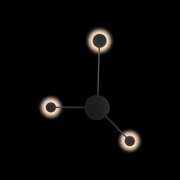 Настенный светильник LED 12W 3000К 10059BK чёрный Rays LOFT IT