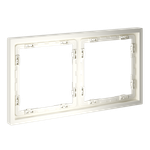 Рамка пластиковая VOLTUM S70 на 2 пост, (хлопок)