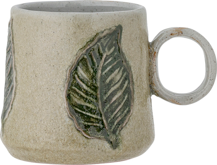 Кружка Bloomingville Jasper, 500 мл, каменная керамика, зелёная