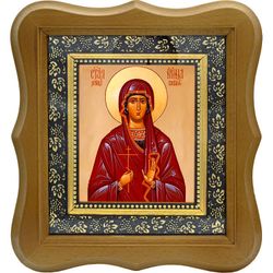 Ирина Коринфская Святая мученица. Икона на холсте.