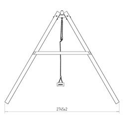 Деревянные качели P911