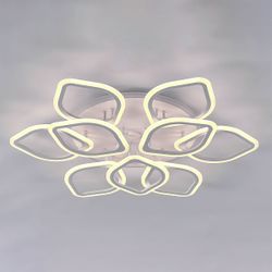 Citilux Ромби Смарт CL236A190E RGB Умная люстра Белая