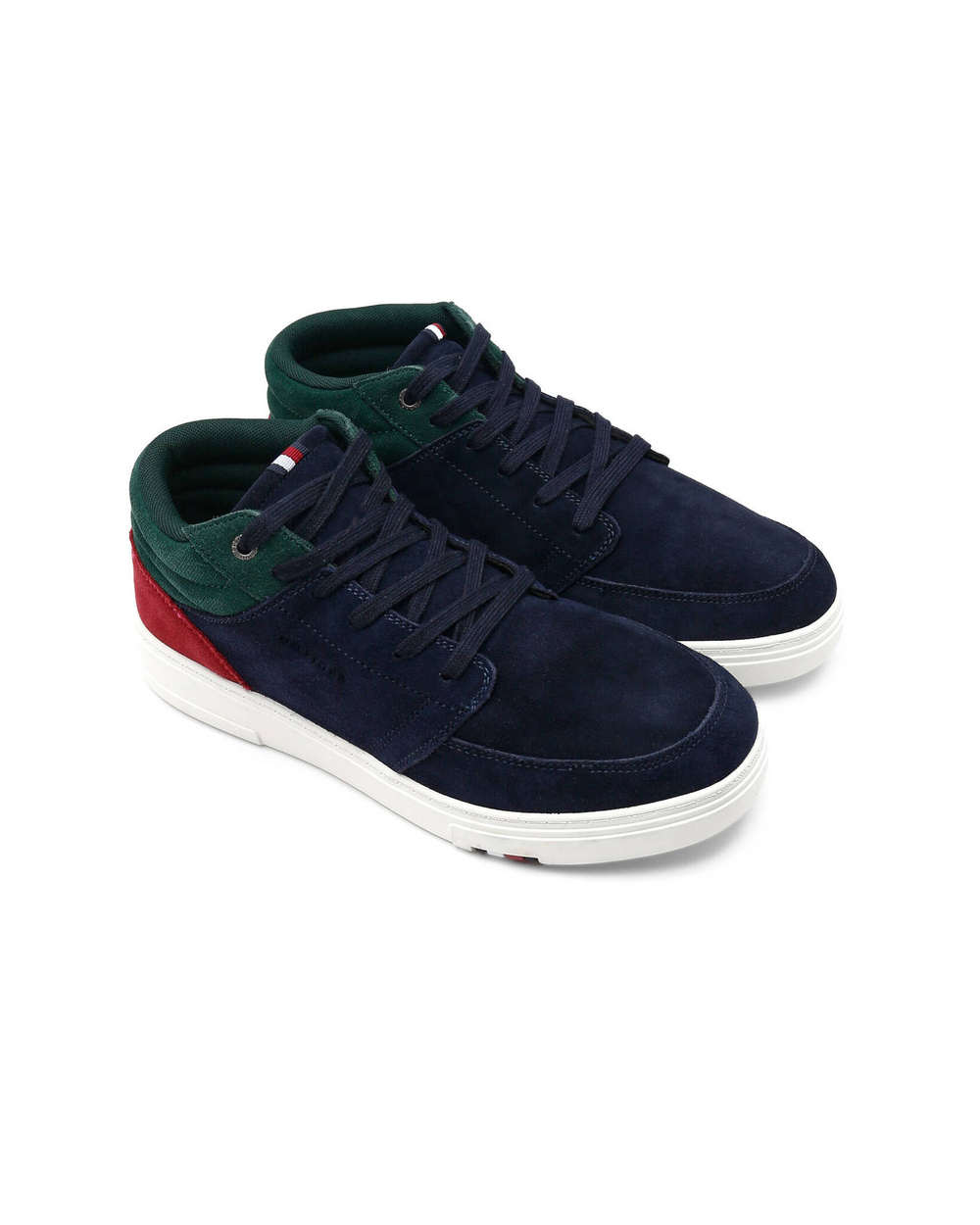 кожаные кроссовки modern cupsole chukka suede Tommy Hilfiger - темно-синий(FM0FM04293)