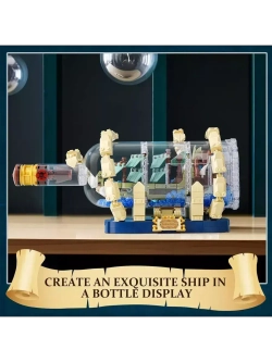 Конструктор Летучий голландец в бутылке 1100 деталей