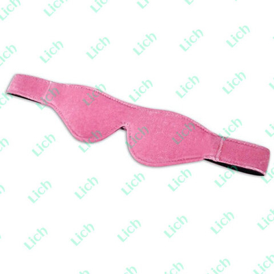 Мягкая розовая маска на глаза