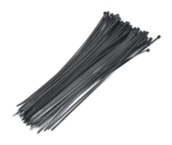 Хомут пластмас BLACK 4х250 (100шт) KING BLACK 4х250
