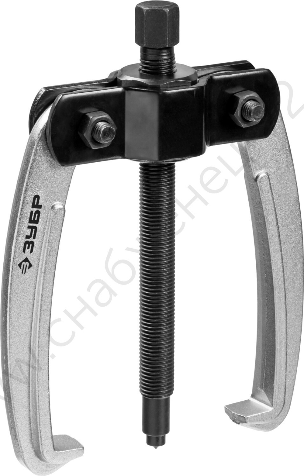 ЗУБР d 50 - 200 мм, шарнирный двухзахватный съемник с серповидными захватами, Профессионал (43322-160)