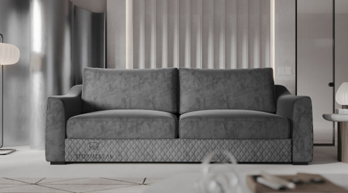 Рокс Диван кат. 450 ткань BRENDY monsoon Наполнитель: НПБ HR; Ножки дерево: Черные;Маш стежка: да