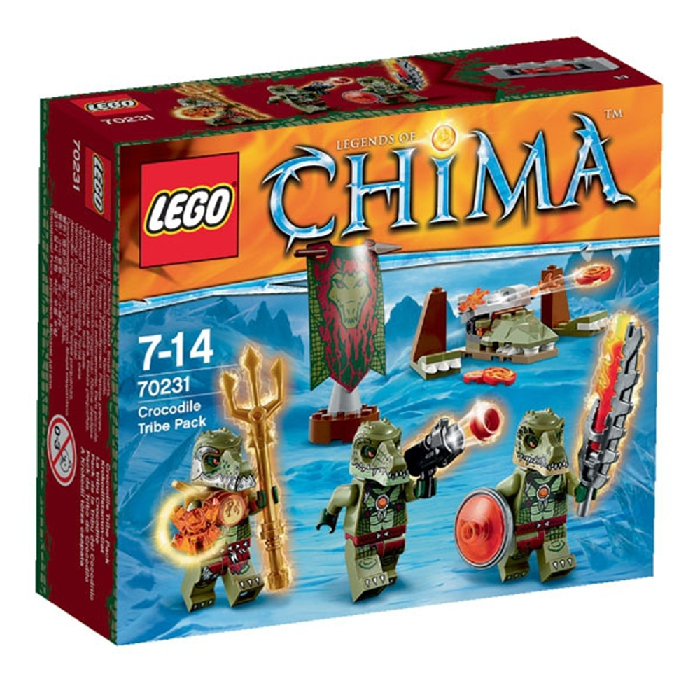 LEGO Chima: Лагерь Клана крокодилов 70231 — Crocodile Tribe — Лего Чима