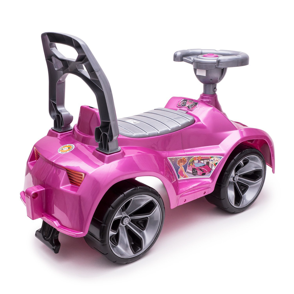 021/Р/Игрушка Машина-каталка Ламбо, розовый/118