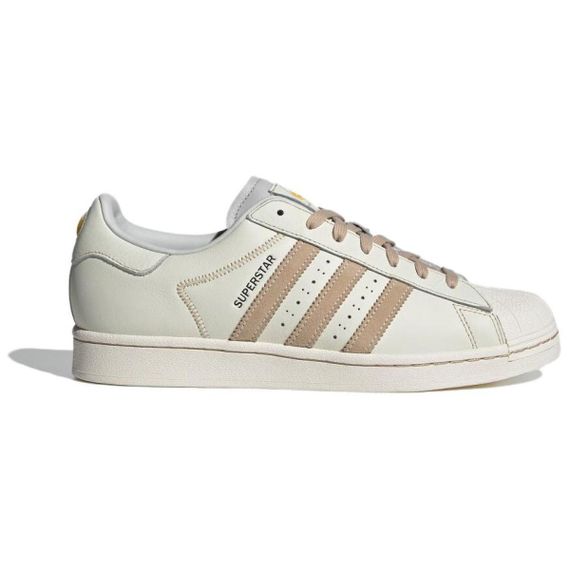 Кроссовки adidas originals SUPERSTAR для скейтборда - это лучшие кроссовки Немаринового белого/Большого светлокоричневого/Черного Цвета-серый Юнисекс