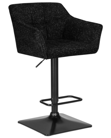 Стул барный DOBRIN RALF (черный твид (LEO18))
