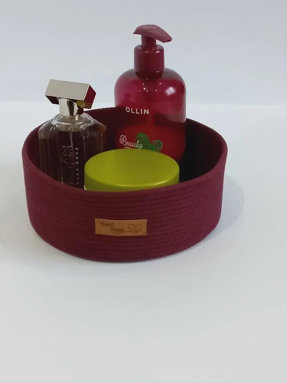 Корзина для хранения плетеная