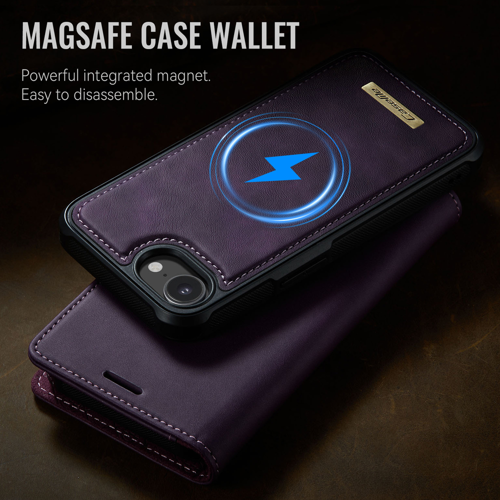 Чехол-кошелек CaseMe 2 in 1 MagSafe iPhone 16E
