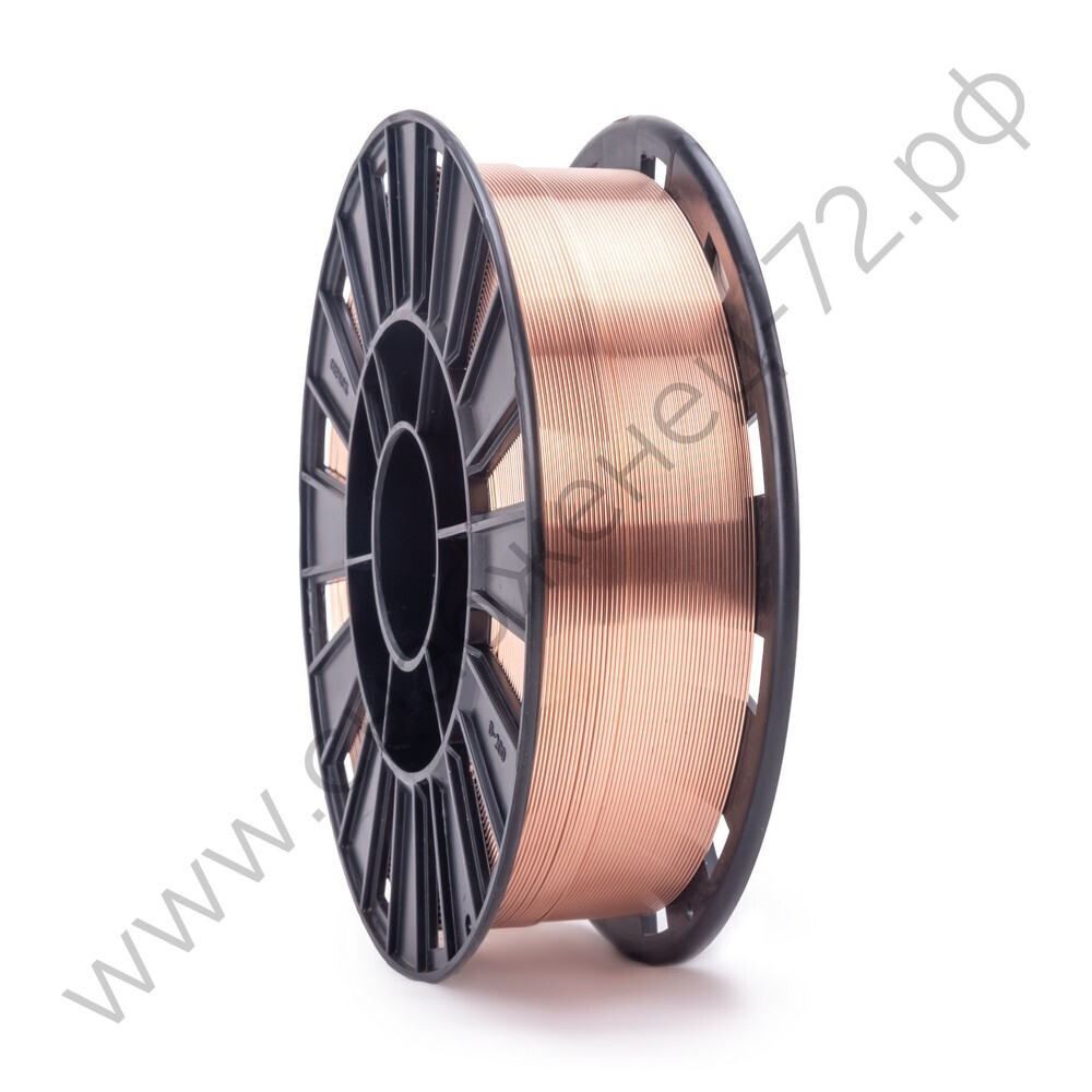 Проволока сварочная омедненная Св.08Г2С (ан. ER70S-6) Foxweld д. 1,0мм, D200, 5 кг (Россия)