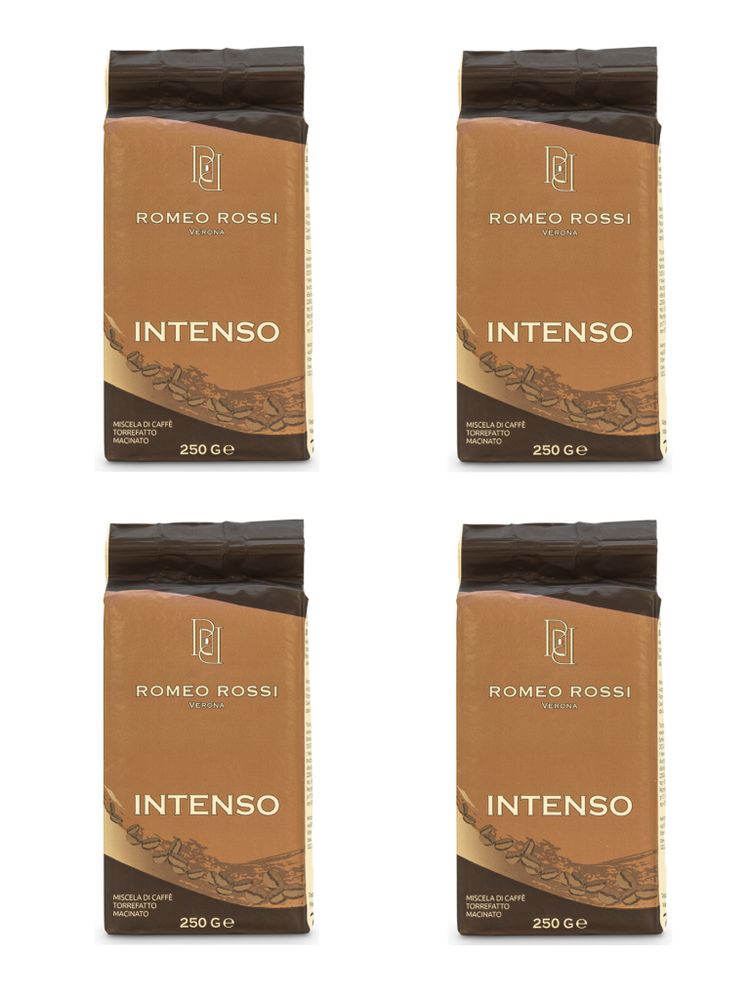 Кофе молотый Romeo Rossi Verona Intenso 250 г x 4 шт