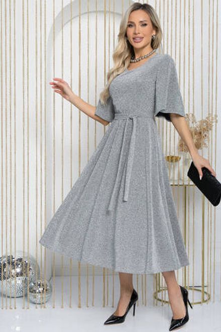Платье вечернее Ирина (серебро) П14704-9М LT Collection