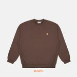 Толстовка мужская Carhartt WIP American Script Sweatshirt  артикул:I025475_tobacco - купить в магазине Дайс