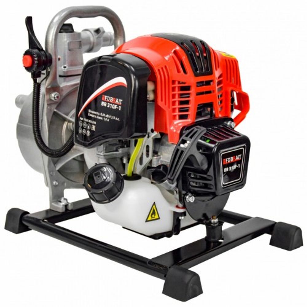 Мотопомпа BRAIT BR310F-1, двиг.4-такт, 1,15 л.с, высота п/ воды 30м.
