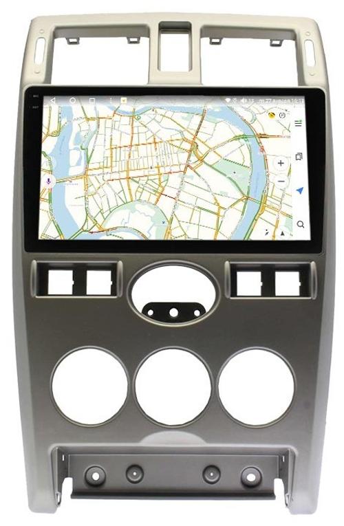 Магнитола для Lada Priora 2007-2013 (рамка серебро) - Vaycar VA33-3112-2K-1 на Android 13, Быстрая, 2K QLED, CarPlay, 4G SIM-слот