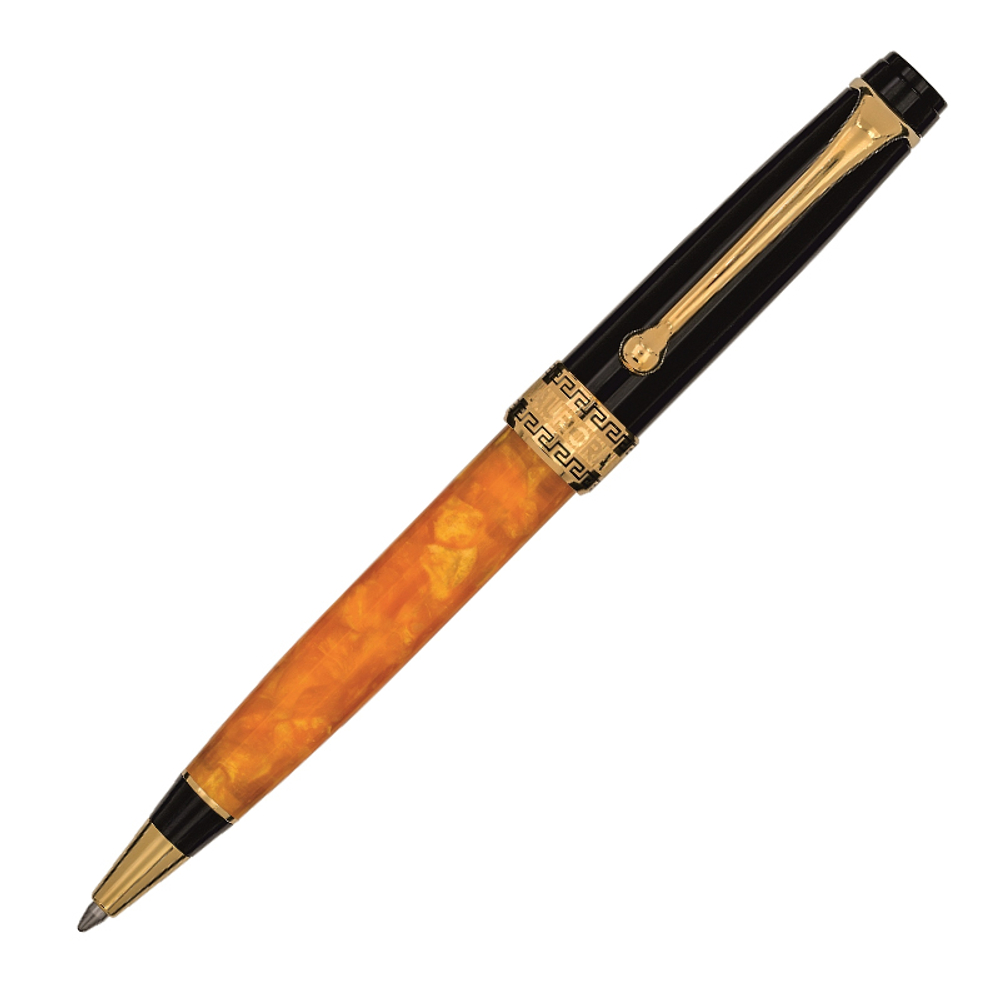 Шариковая ручка Aurora Optima O&#39; Sole Mio Orange GT, в подарочной коробке