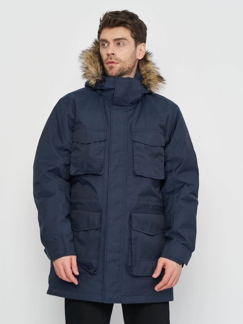 Мужская зимняя куртка (Синяя) Т8