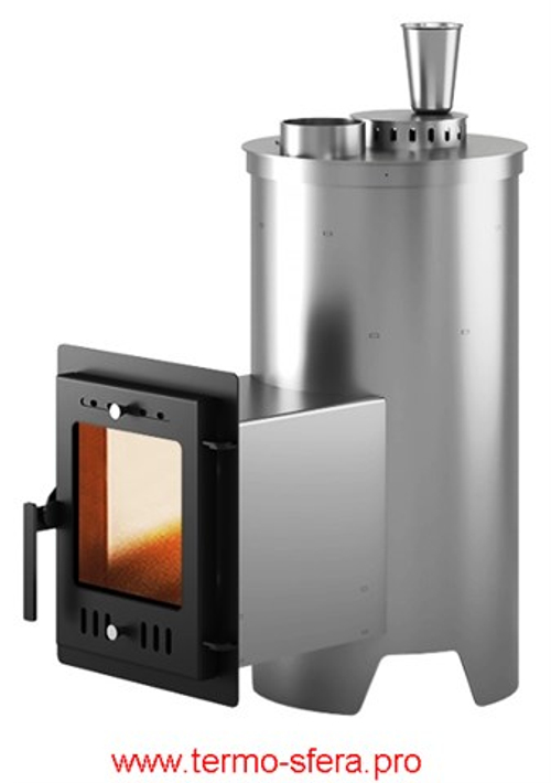 Печь для бани Эверест "Steam Master" 18 INOX (210М) (под обкладку)