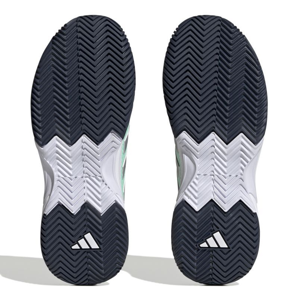 Женские Кроссовки теннисные Adidas Game Court 2 W - pulse mint/silver metallic/violet fusion