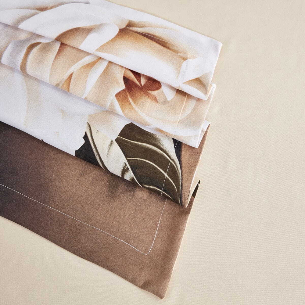 Постельное белье 2 спальное евро Arya home Soft Touch Tale