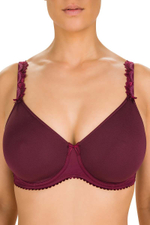 Бюстгальтер-спейсер с гладкими дышащими чашками (Размер: 80E) (Цвет: красный)