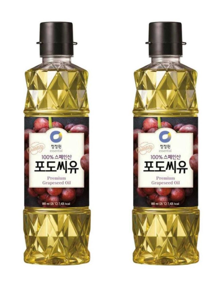 Daesang Масло Виноградных косточек 900 мл, 2 шт