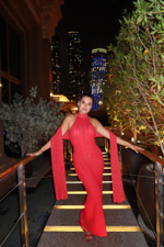 Платье IREN, красный