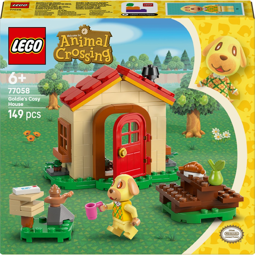 LEGO Animal Crossing - Уютный дом Goldie 77058