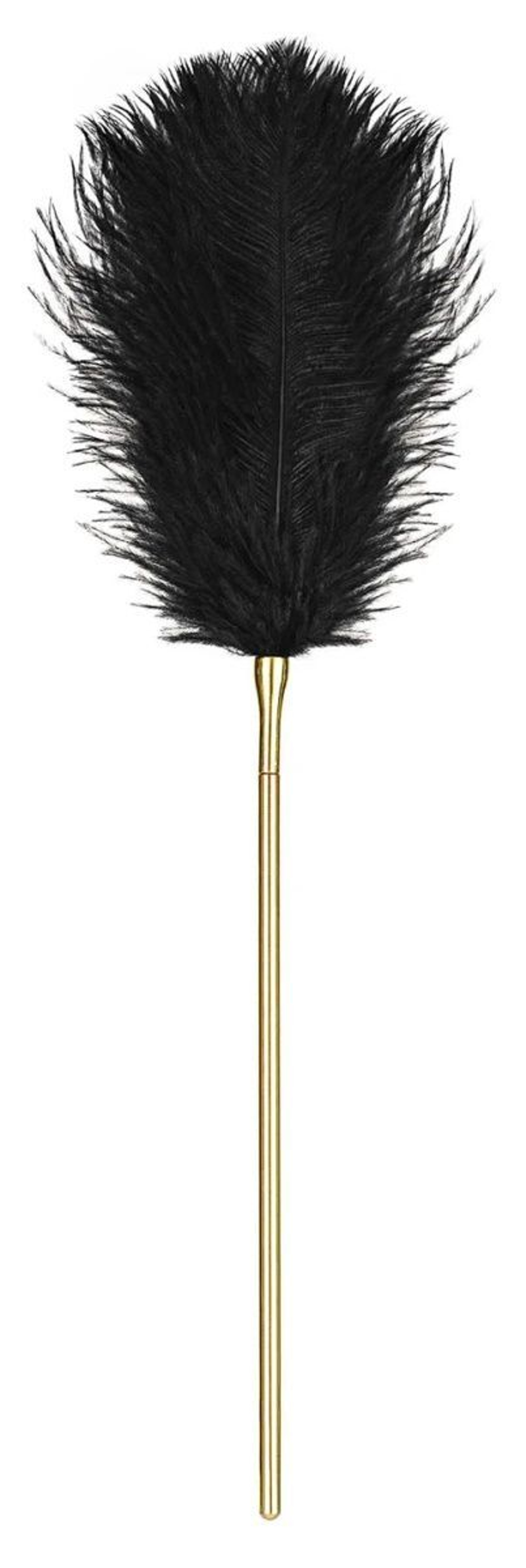 Элегантный мини-стек 2-в-1 - перышко и плеть (Цвет: золотистый)