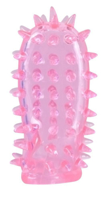 Комплект из 2 насадок на пальцы Vorspiel Finger (Цвет: голубой с розовым)