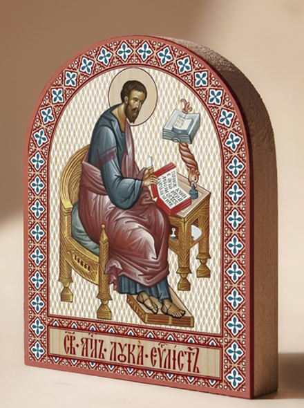 Икона аркой Лука, апостол на дереве: 95 х 120 (Синопсисъ)