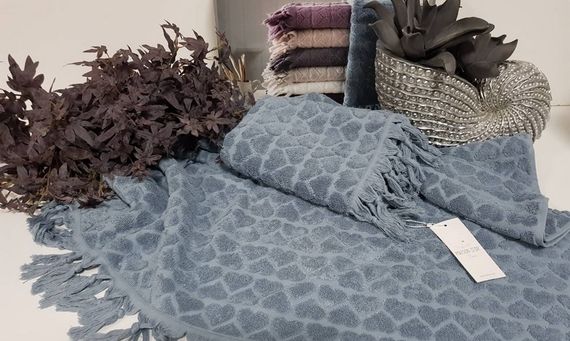 Набор полотенец  GABRIELLE - ГАБРИЭЛЕ 2пр 50х100 и 85х150  Maison Dor (Турция)