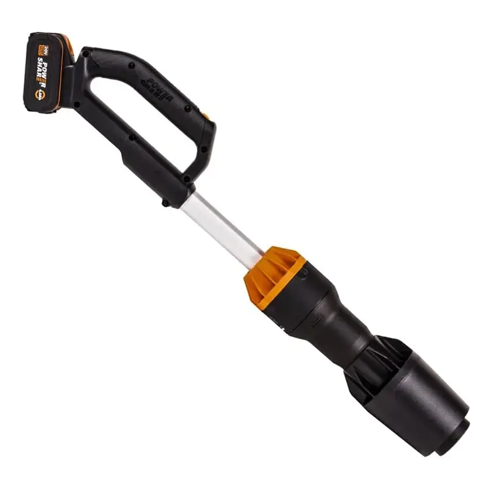 WORX WG543E 20В аккумуляторная воздуходувка бесщеточная (1 x 4 Ач, ЗУ) 42.5 м/с
