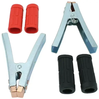 Зажим (крокодил) для провода 1000А 160х115мм (комплект) / Зажим клеммы АКБ