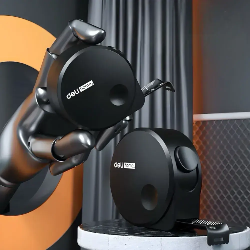 Рулетка строительная Xiaomi Deli Home (5 метров), рулетка из карбоновой стали