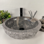 Раковина из мрамора Erozy Grey EM-64529 46*46*15 0186
