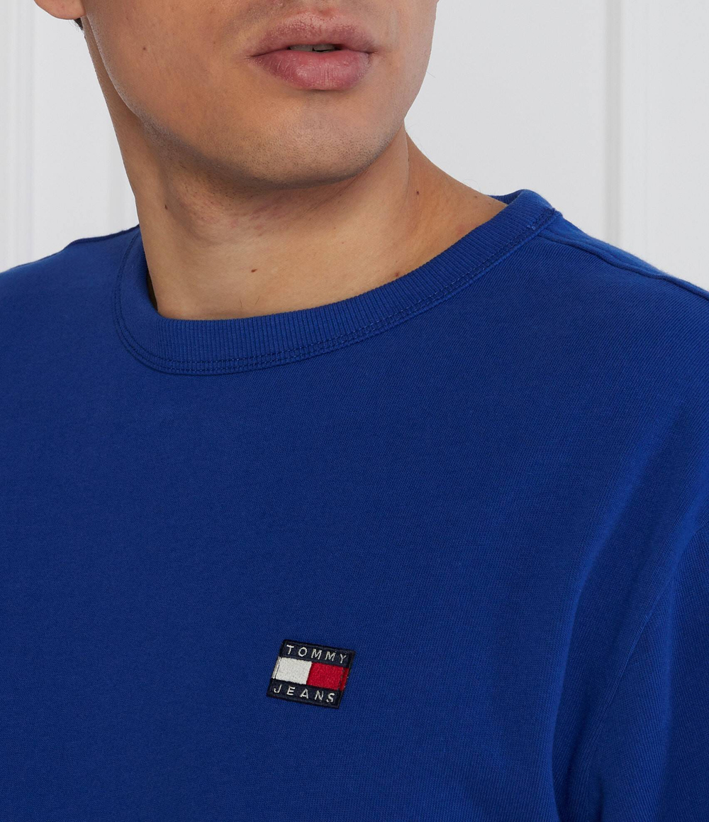 Футболка BADGE Tommy Jeans - индиговой(DM0DM17870)