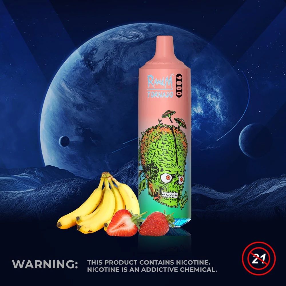 RandM Tornado 9000 - Strawberry Banana (5% nic)