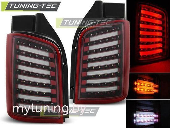 Задние фонари RED WHITE для VW T5 04.03-09 / 10-15