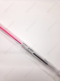 Палочка Sasaki 57 см Розовая с чёрной ручкой РxВ (Pink x Вlack)