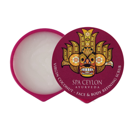 Ухаживающий скраб для лица и тела "ЧИСТЫЙ КОКОС" (10гр)