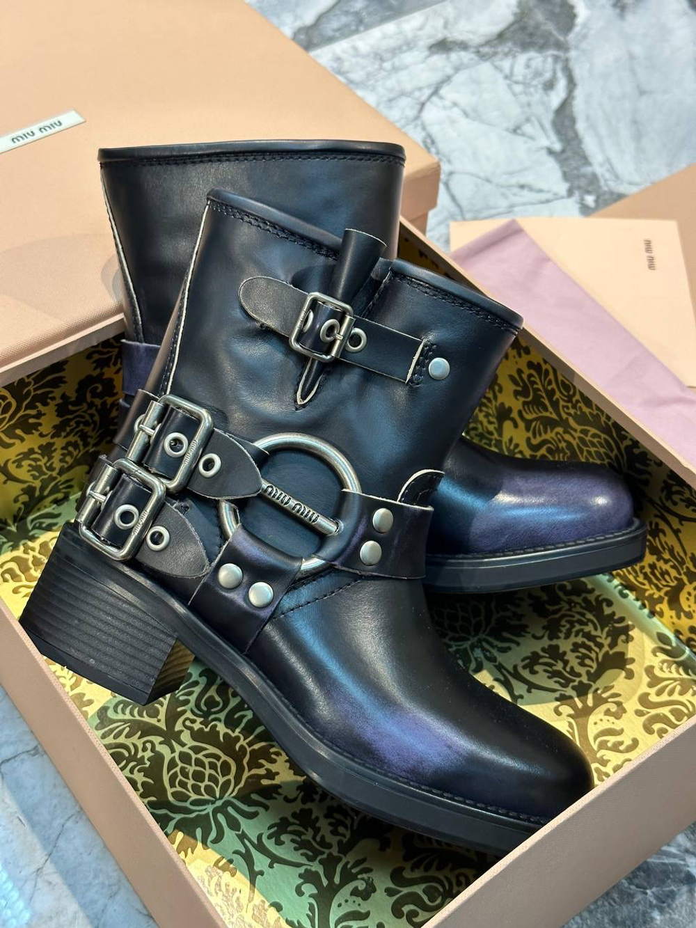 Ботинки Miu Miu