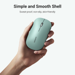 Мышь оптическая беcпроводная MU001, 2.4 GHz, Green UGREEN 90374